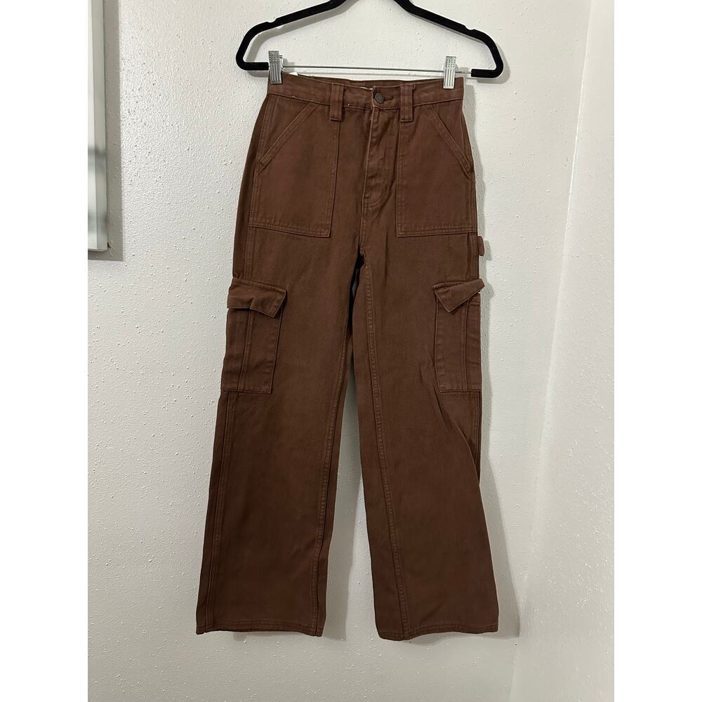 Pacsun ultra high rise flare carpenter denim size 23